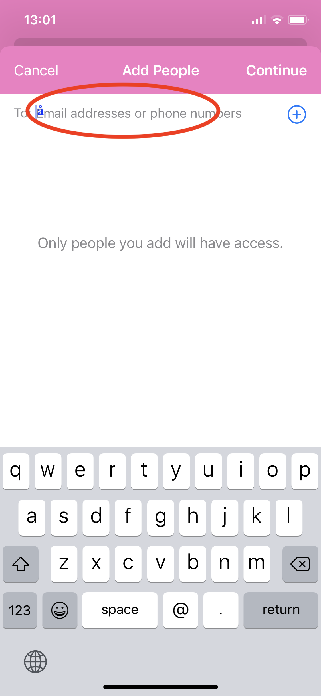 list